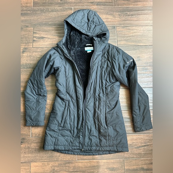 Columbia Charcoal Fleece Jacket - Picture 4 of 8